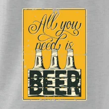 All you need is beer