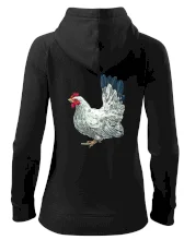 Sliepka kreslená biela