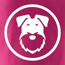 Bradáč v koliesku na prsníku