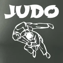 Judo nápis + postavy
