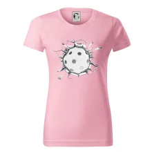 Florbal lopta v triku Florbal lopta v triku