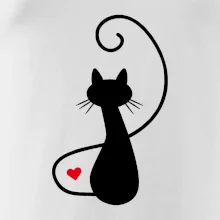 Zamilovaná mačka spredu