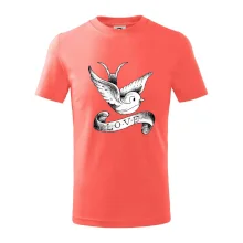 Love holubica - kreslená