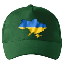 Ukrajina vlajka mapa Ukrajina vlajka mapa