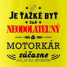 Neodolateľný motorkár