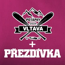 K vode - pádla hory (vlastný nápis)