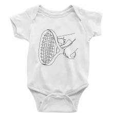 Tenisová raketa jedným ťahom Tenisová raketa jedným ťahom