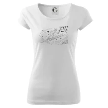 Skokan na lyžiach čierny obrázok FLY