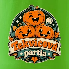 Tekvicová partia - tri veselé tekvice retro