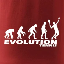 Evolúcia tenis chlapec