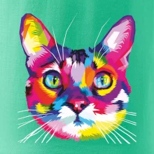 Mačka dúhová hlava