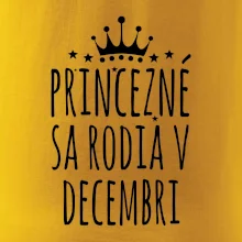 Princezné sa rodia v decembri