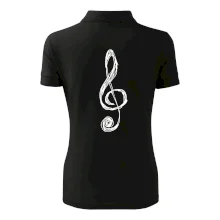 Husľový kľúč kreslený