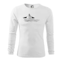 Letná romantika - papierová loďka