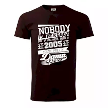 Nobody is perfect - 2005