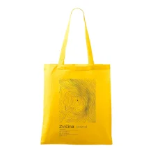 Zvičina - vrstevnice v obdĺžniku