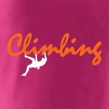 Climbing písací text