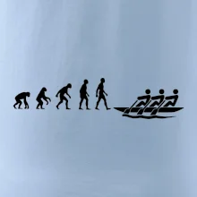 Evolúcia veslovanie 3 ľudia