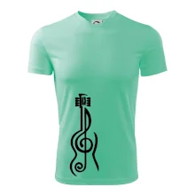 Husľový kľúč gitara Husľový kľúč gitara