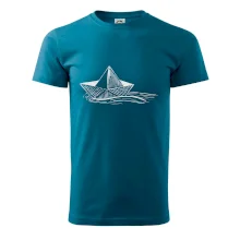 Letná romantika - papierová loďka