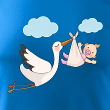 Bocian čakáme bábätko - dievča