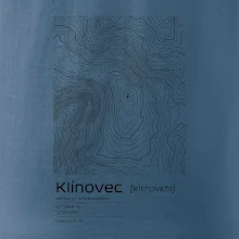 Klínovec - vrstevnice v obdĺžniku