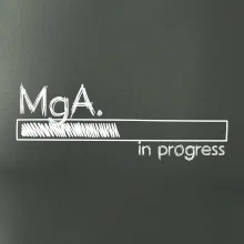 In progress titul MgA. magister / magistra umenia