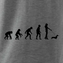 Jazvečík Evolúcia žena Jazvečík Evolúcia žena