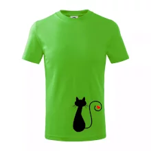 Zamilovaná mačka chvostík