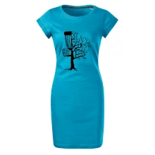 Disc golf pozor strom