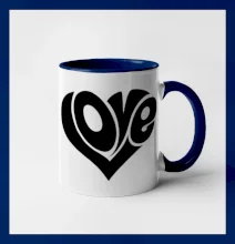 Love nápis jednoduchý