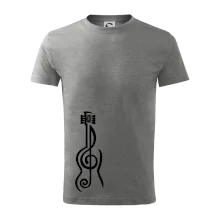 Husľový kľúč gitara Husľový kľúč gitara