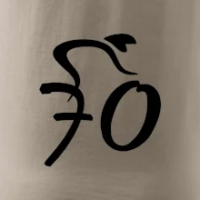 Cyklista oslavuje sedemdesiatku (70)