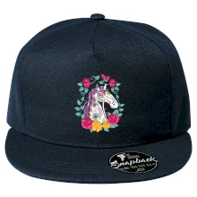 Kôň farebný s kvetinami