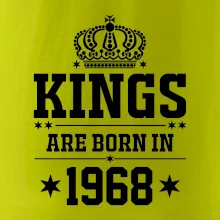 Kings are born in 1968
