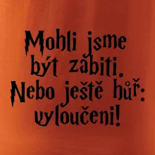 Mohli jsme být zabiti. Nebo ještě hůř vyloučeni