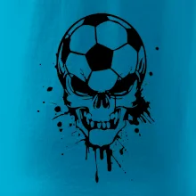 Fotbal lebka splash Fotbal lebka splash
