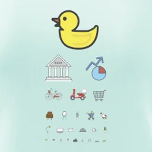 Očný test rôzne veci