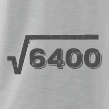 Narodeniny odmocniny 80