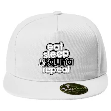 Eat sleep sauna repeat Eat sleep sauna repeat