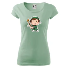 Ikona pozemný hokej holka