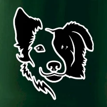 Border kólia obrys hlavy