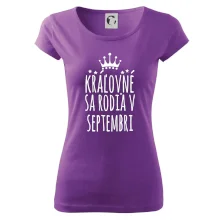 Kráľovné sa rodia v septembri