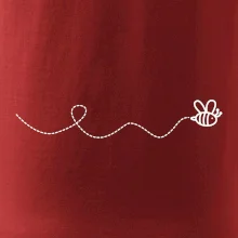 Dráha letu včely - vlnovka