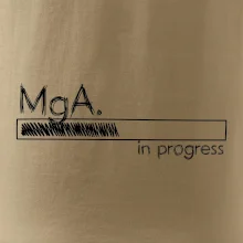 In progress titul MgA. magister / magistra umenia