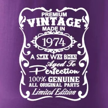 Vintage Etiketa - 1974