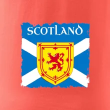 Škótska vlajka s erbom leva