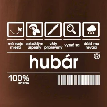 Čiarový kód - Hubár