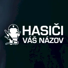 Hasiči postavička - vlastný nápis Hasiči postavička - vlastný nápis