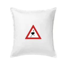 Dopravná značka - Pozor pštros